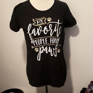 My favorite people have paws shirt